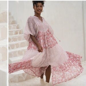 Daughters of India Nora Dress in Primrose